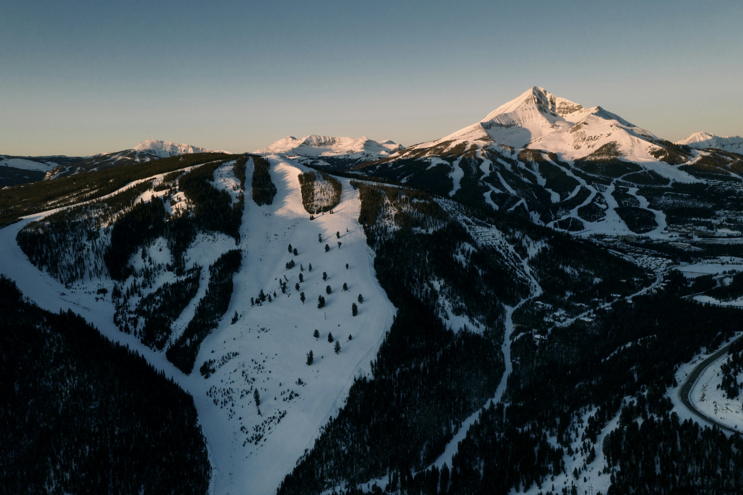 Lone Peak at Big Sky Resort, Montana